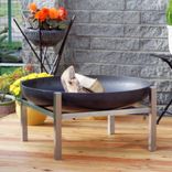 Solid Steel Fire Pit Parnidis Large 5 small