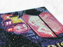 Bling Hardover Book Crystallized Cover Art Genuine European Crystals Bedazzled Reading Novel 4 small