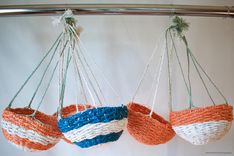 Hanging Pot From Upcycled Plastic 3 small
