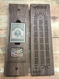 Cribbage Board With Internal Peg And Card Storage 2 small