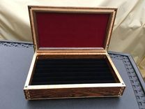 Custom Display Box, Beautiful Double Dovetail Joinery / Carbon Fiber And Epoxy Inlay 6 small