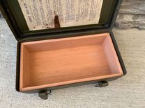 Vintage Ww2 Us Army First Aid Kit Travel Cigar Humidor Ammodor 2 small