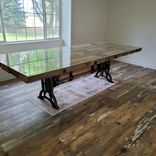 Reclaimed Beam Dining Table 1 small