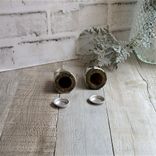 Harlequin And Elegant Checks Black And White Salt & Pepper Shakers 3 small