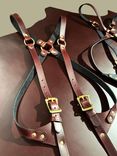 Holster Suspenders - Suspender - Project Transaction - Leather Suspenders - X back Suspenders 2 small