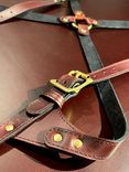 Holster Suspenders - Suspender - Project Transaction - Leather Suspenders - X back Suspenders 3 small