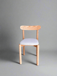 Handcrafted Solid Ash Wood Dining Chair - Mid-Century Modern Kitchen Furniture 1 small