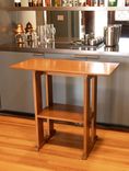 MODERN MAHOGANY BAR/SIDE TABLE 1 small