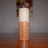 Pillar Candle Holder - Fire And Rain 4 small