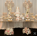Acrylic Bridal Table - Clear Slab Top, Pillar Base 4 small