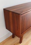 MID CENTURY MODERN SIDEBOARD/ CREDENZA WITH SLIDING DOORS 3 small