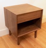 MID CENTURY MODERN WATERFALL / DOVETAILED SIDE / NIGHT TABLE 1 small