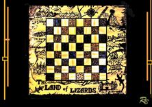Custom Chess board, Custom ChessBoards, Chess board collector, Wood Anniversary gift, Boss gift, Hand created with any Images or Theme. Lord of the Rings, Phish, Land of the Lizards, Sports Team. chess board, Large 18 x 18" 3 small