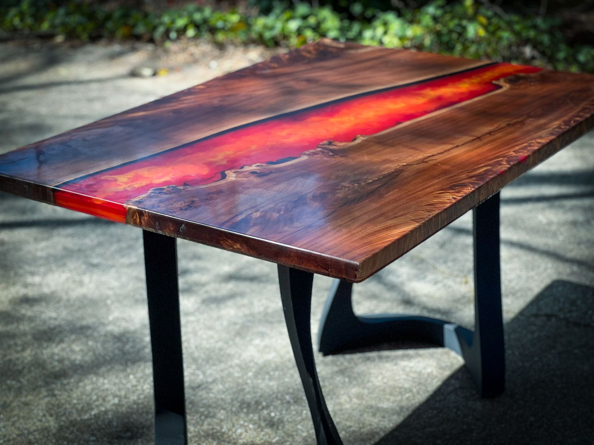 Volcanic Lava River Table | Maker Marketplace