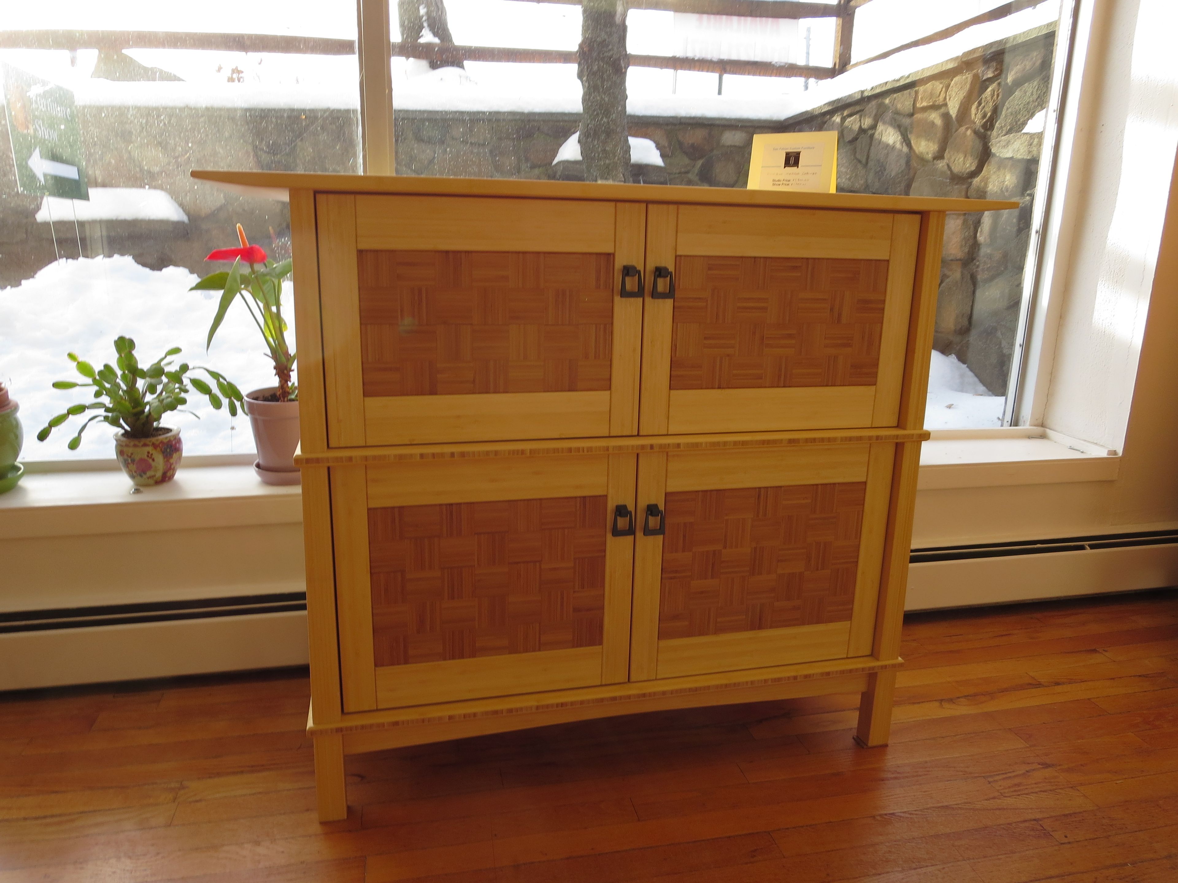 Bamboo Server Cabinet 3 