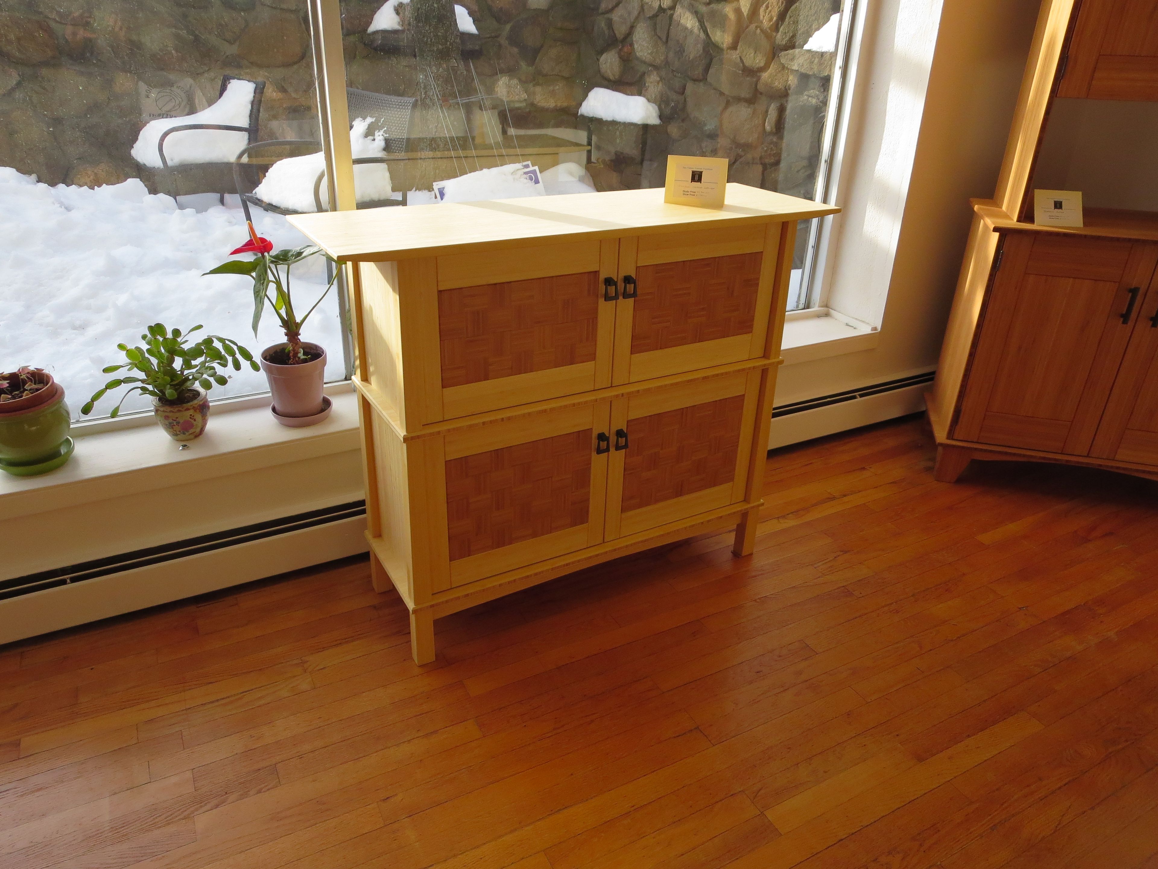 Bamboo Server Cabinet 5 