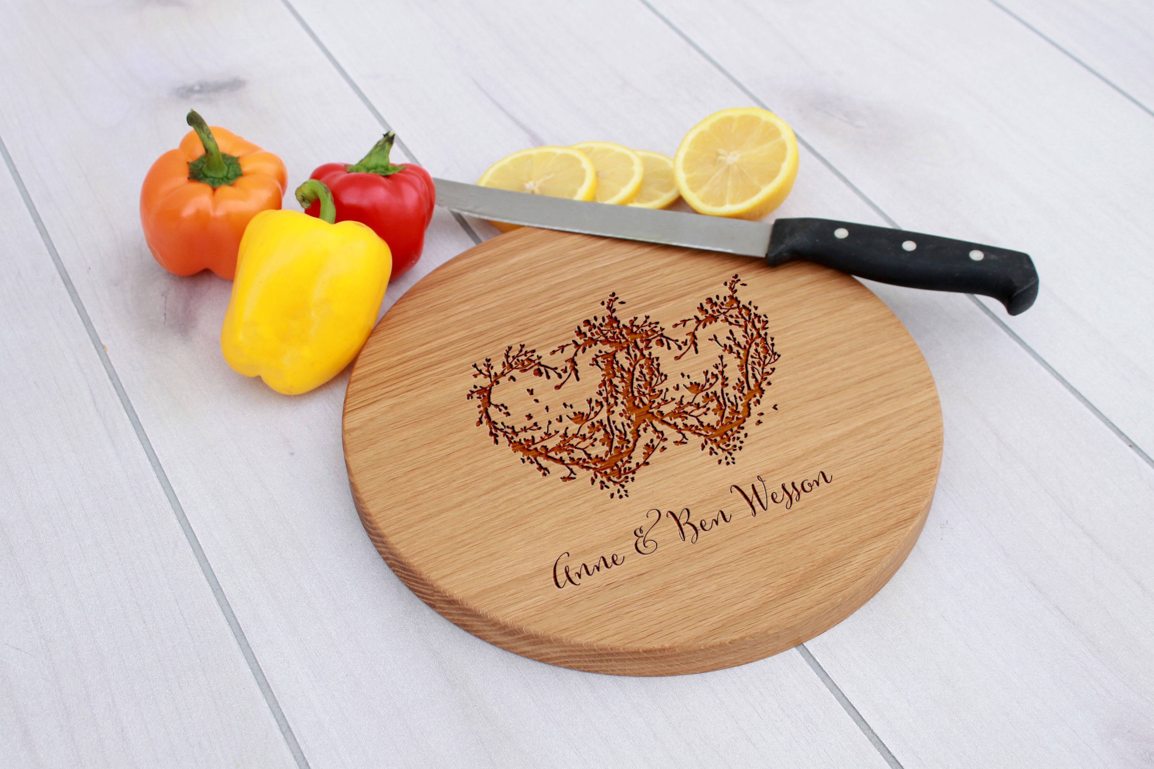 Personalized Cutting Board, Engraved Cutting Board, Custom Wedding Gift – Cbr-Wo-Anne Ben Wessen
