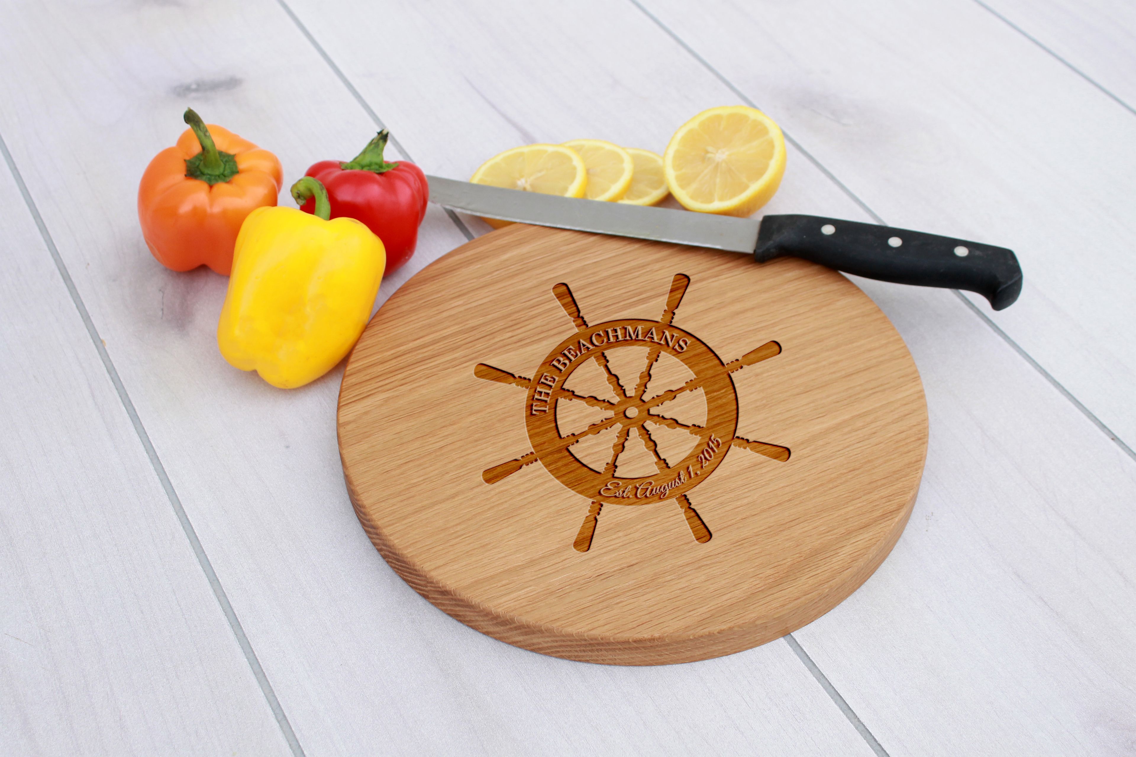 Personalized Cutting Board, Engraved Cutting Board, Custom Wedding Gift – Cbr-Wo-Beachmans