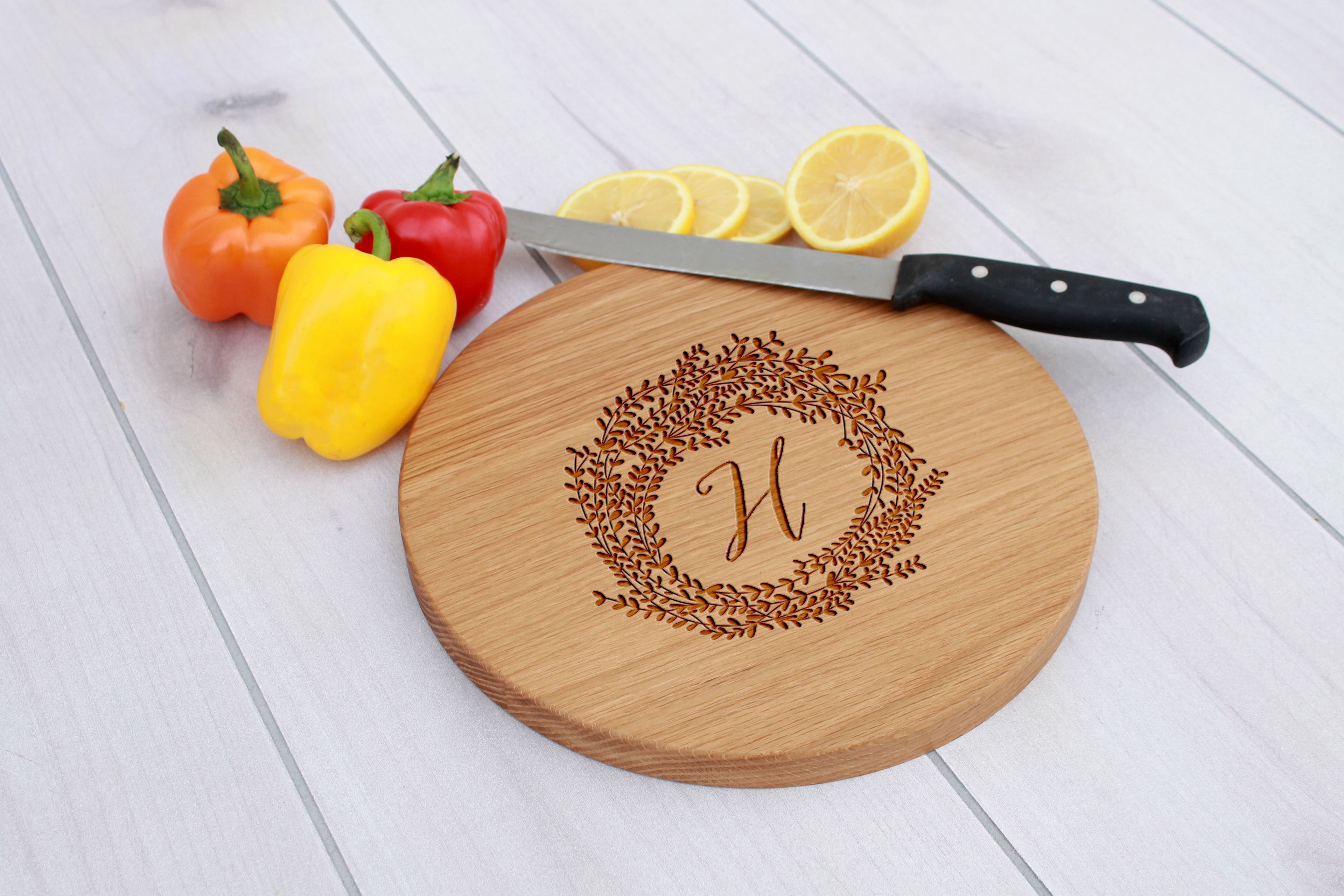 Personalized Cutting Board, Engraved Cutting Board, Custom Wedding Gift – Cbr-Wo-H Reef