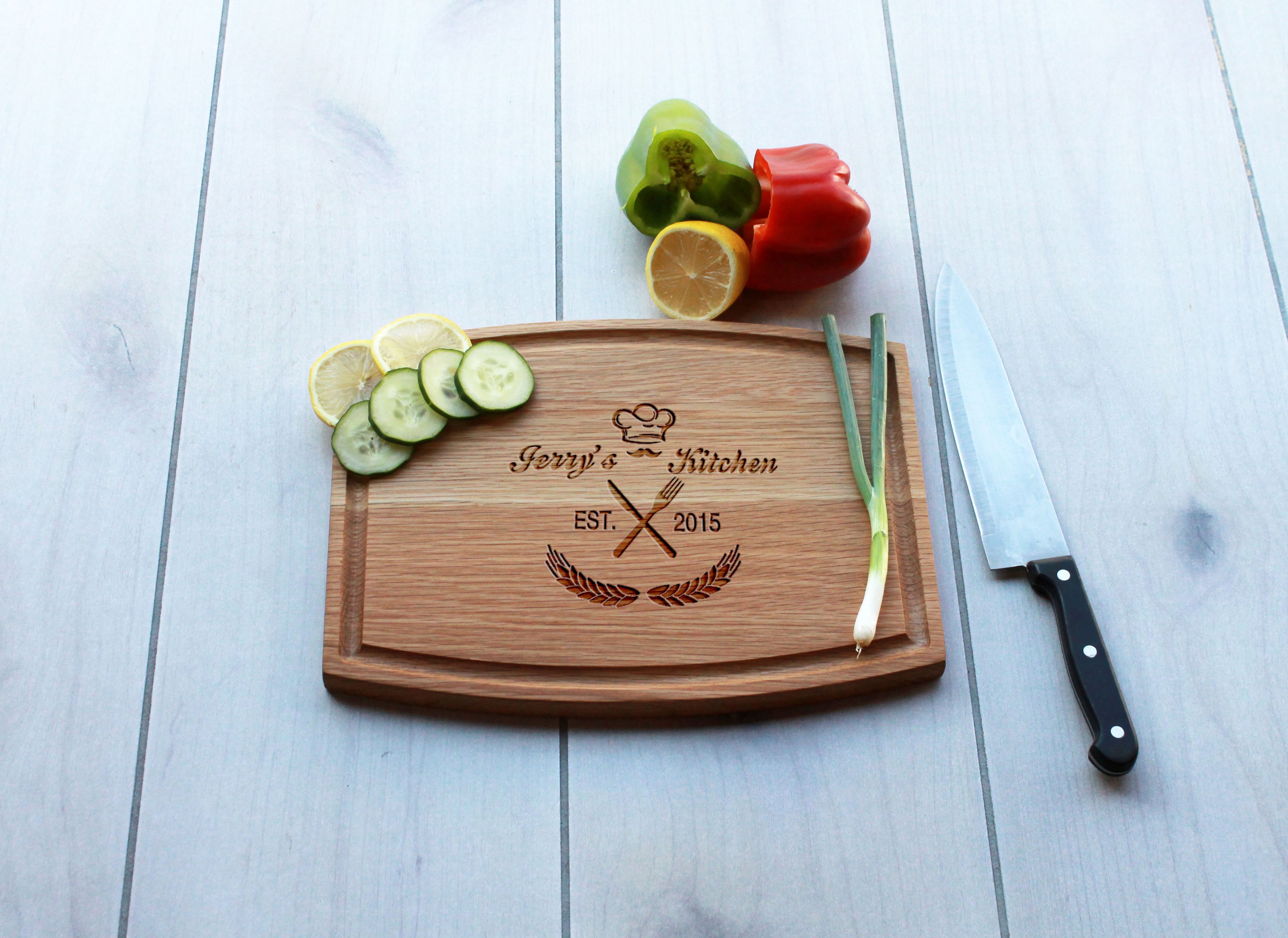 Personalized Cutting Board, Engraved Cutting Board, Custom Wedding Gift – Cba-Map-Johnashley