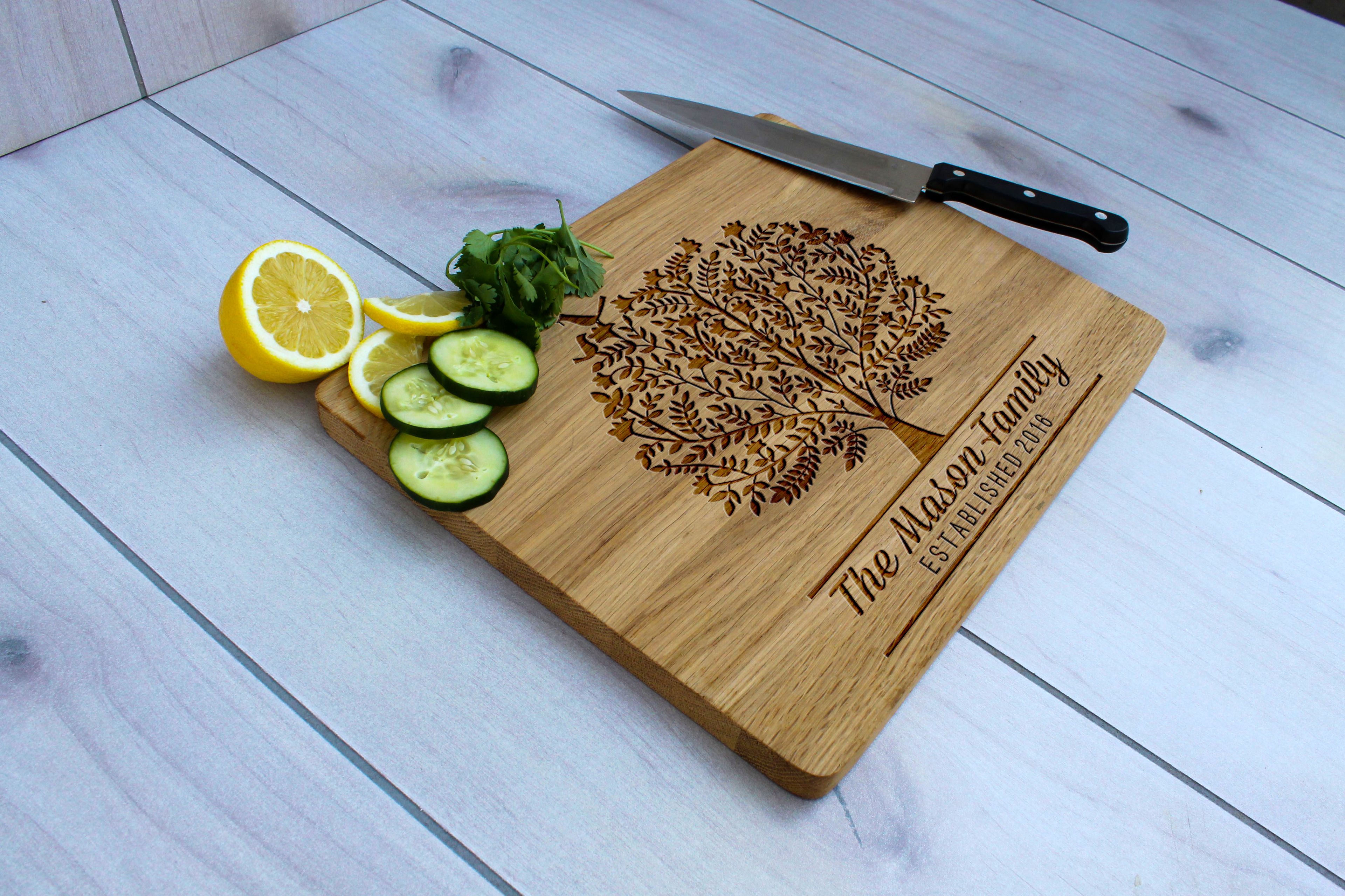 Personalized Cutting Board, Engraved Cutting Board, Custom Wedding Gift – Cba-Wo-Mason