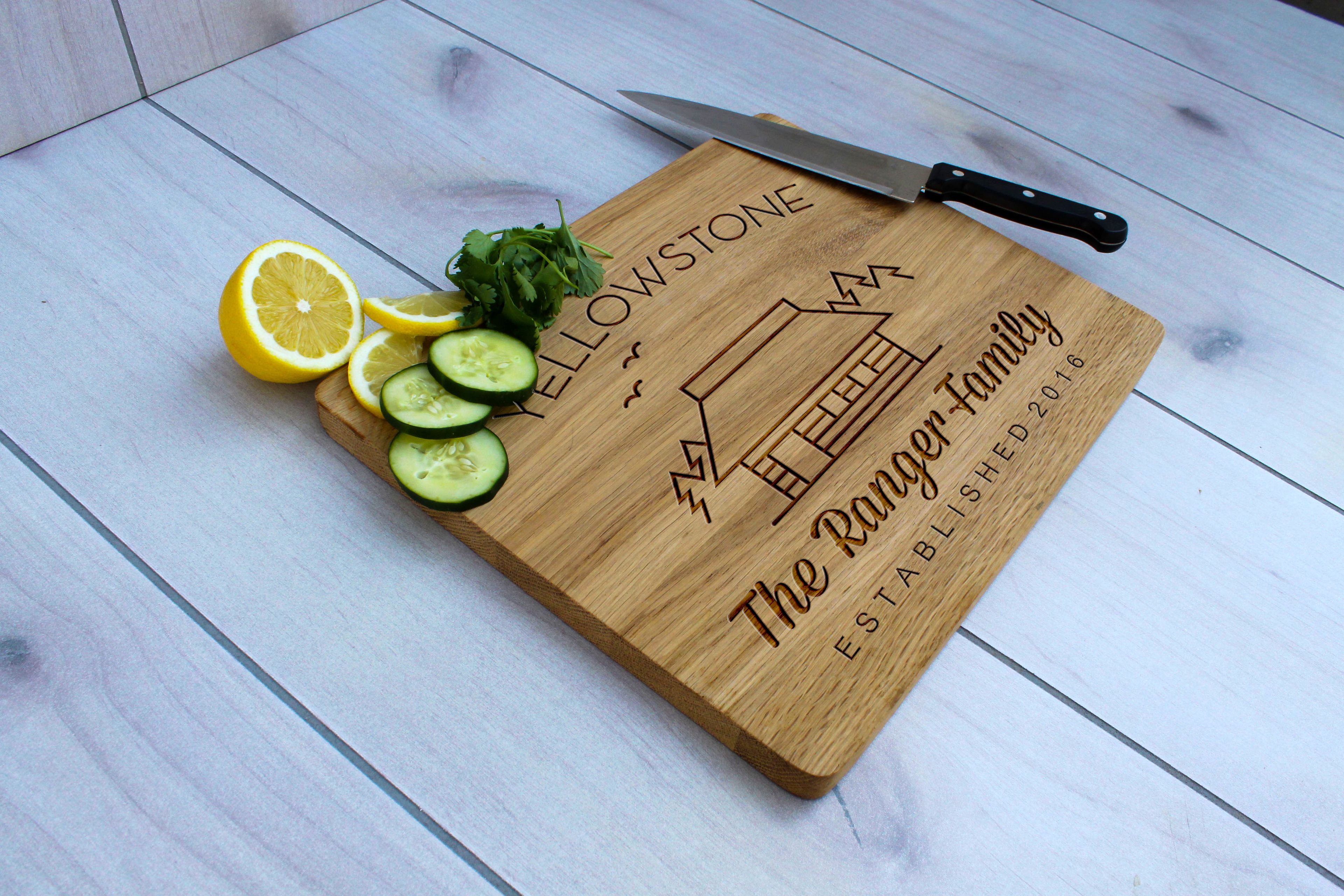 Personalized Cutting Board, Engraved Cutting Board, Custom Wedding Gift – Cb-Wo-Rangerfamily