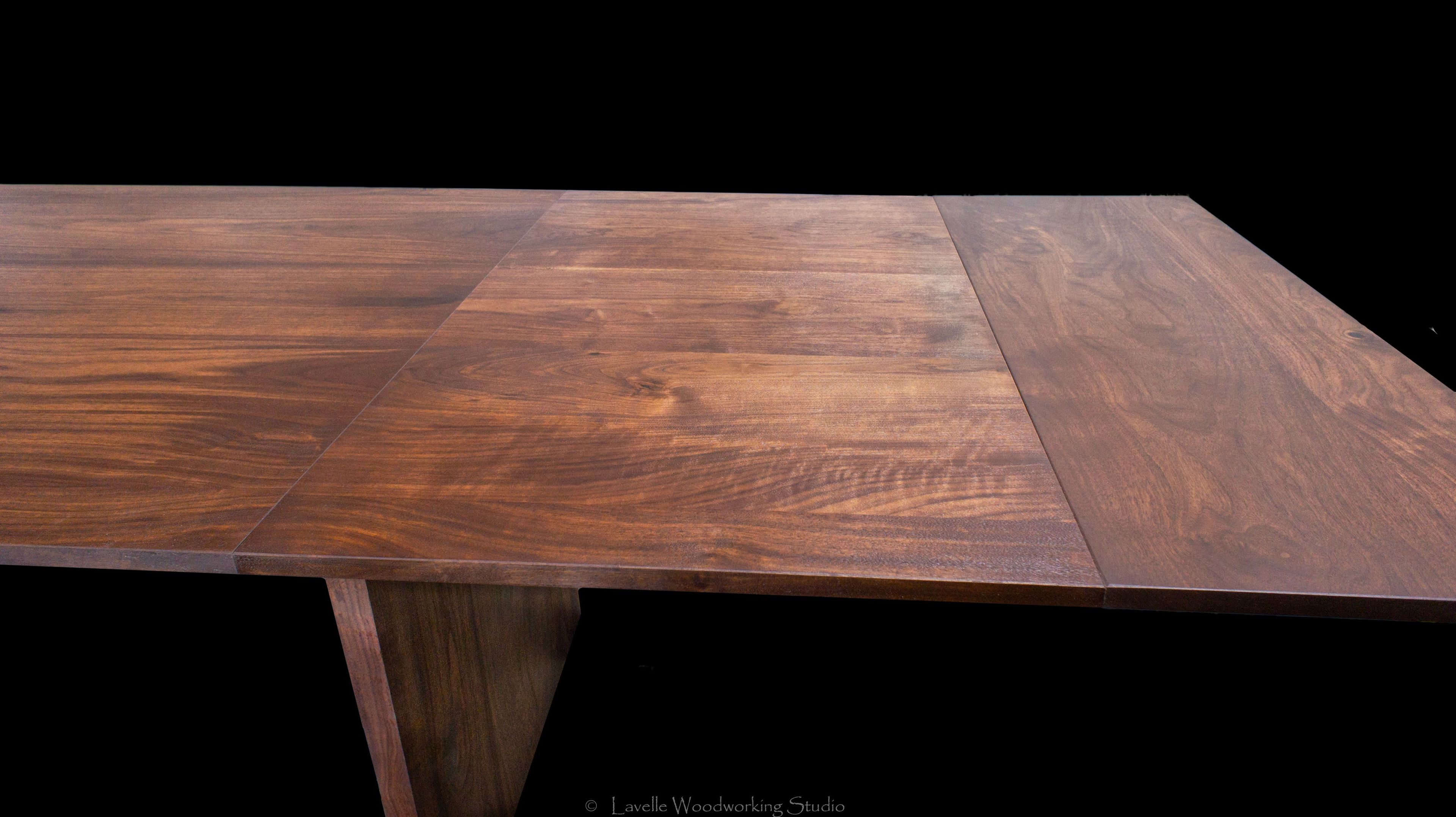 14 Foot Walnut Extension Table 6 