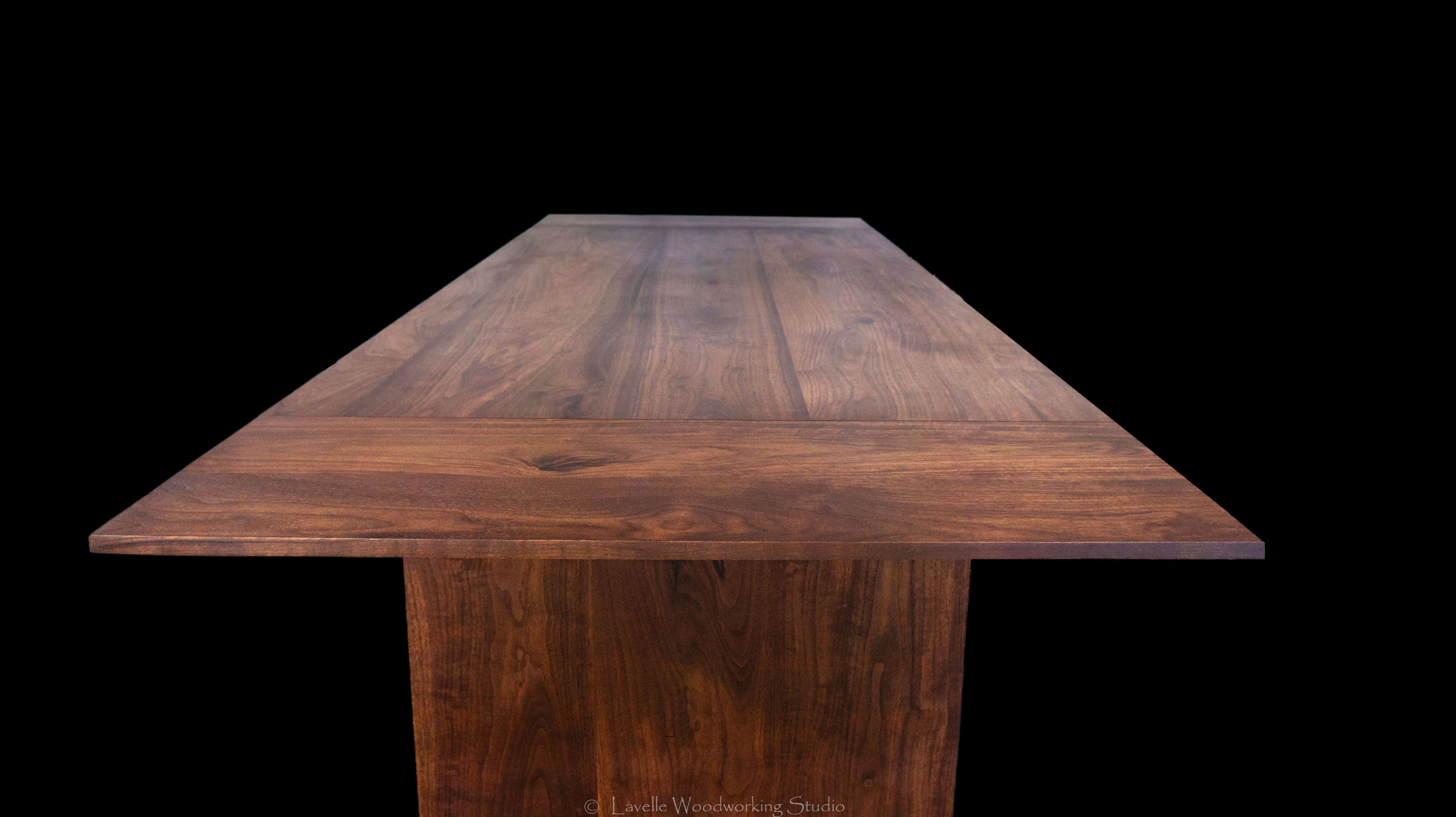 14 Foot Walnut Extension Table 4 