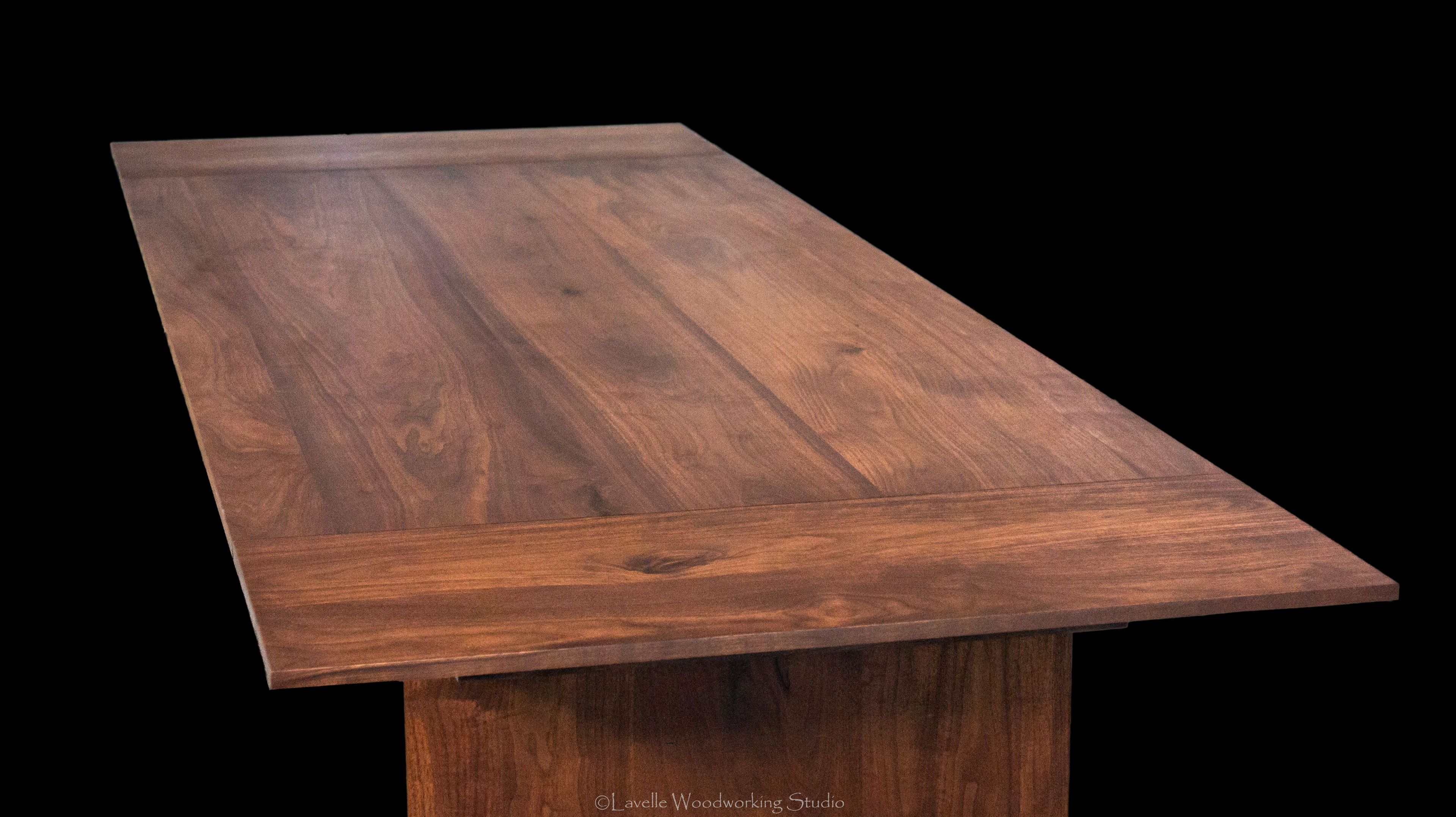 14 Foot Walnut Extension Table 3 